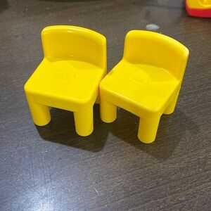 Little Tikes dollhouse chairs